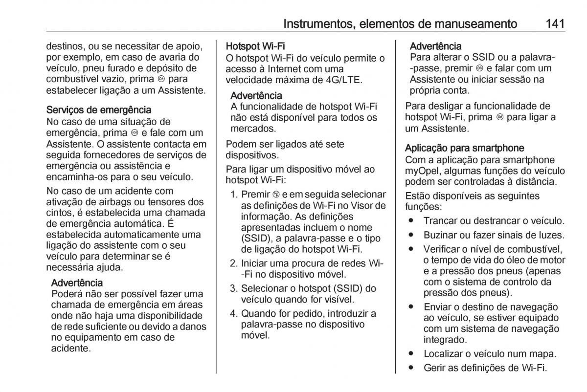 Opel Insignia B manual del propietario / page 143