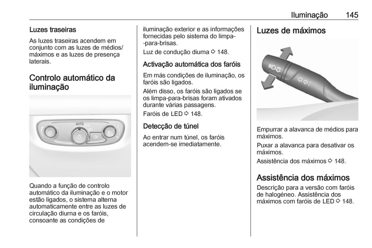 Opel Insignia B manual del propietario / page 147