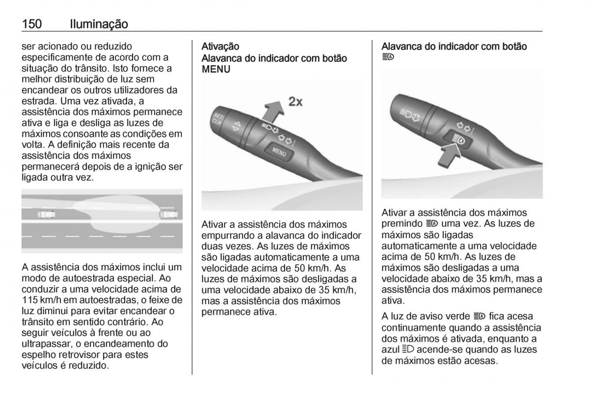 Opel Insignia B manual del propietario / page 152