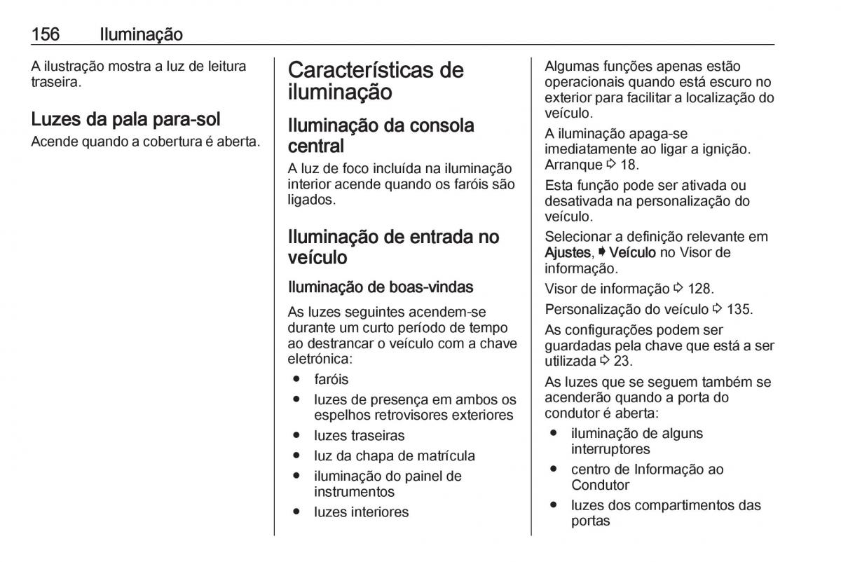 Opel Insignia B manual del propietario / page 158