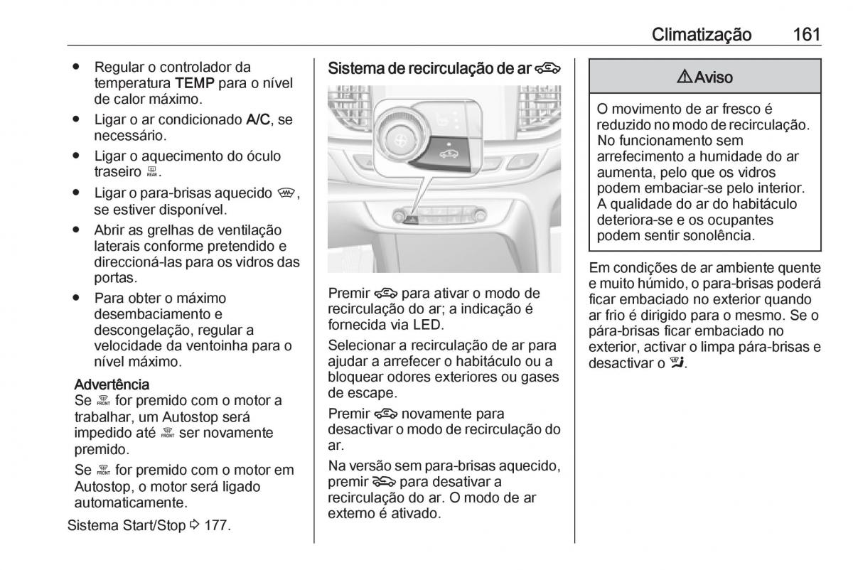 Opel Insignia B manual del propietario / page 163