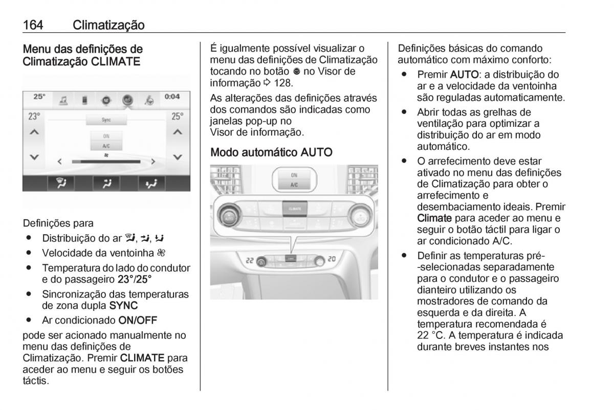 Opel Insignia B manual del propietario / page 166