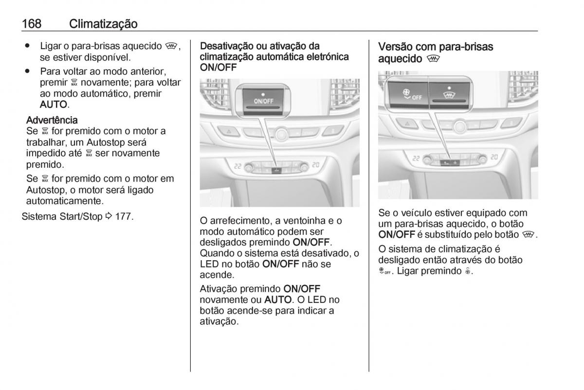 Opel Insignia B manual del propietario / page 170