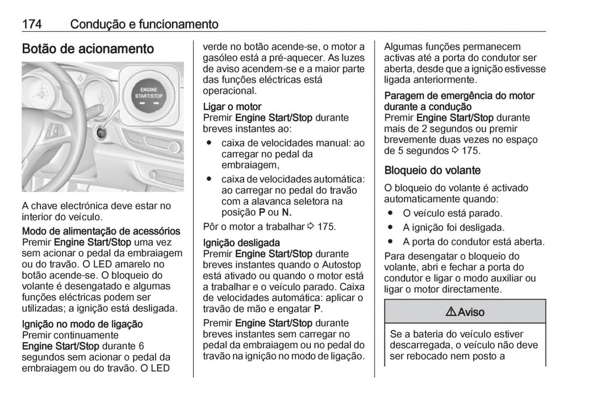 Opel Insignia B manual del propietario / page 176