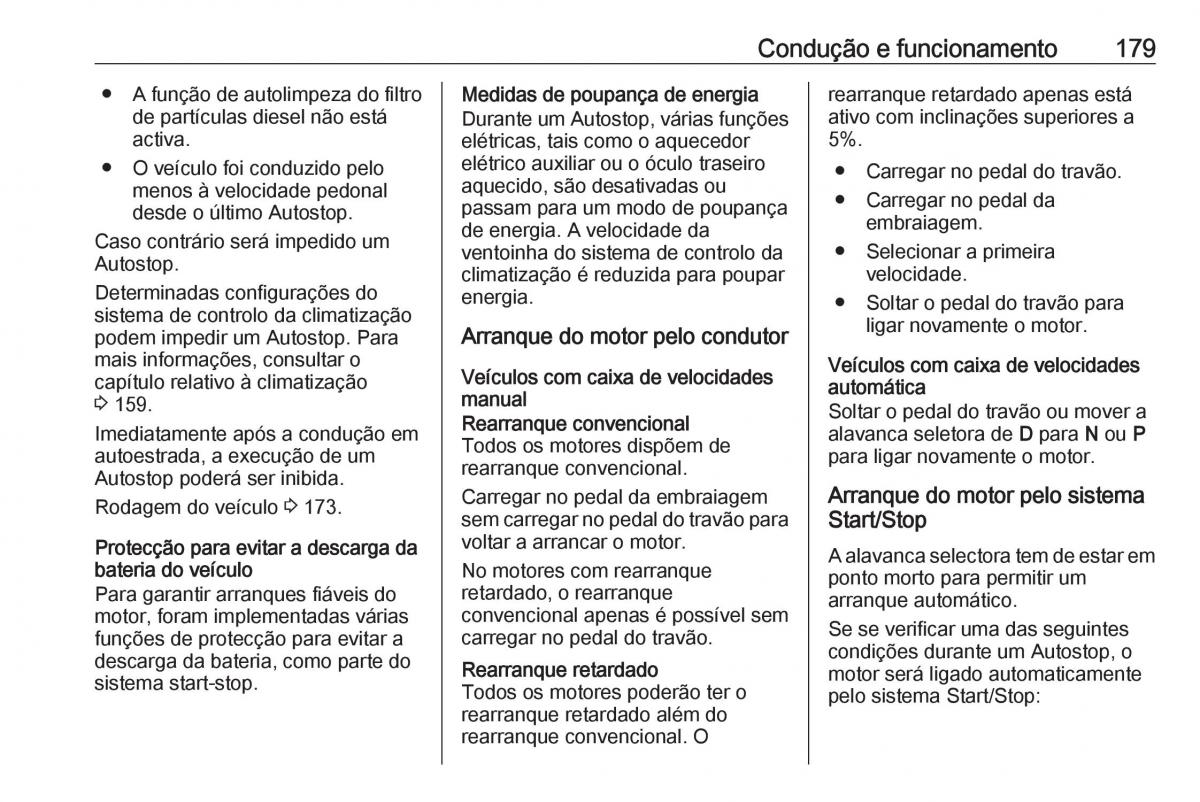 Opel Insignia B manual del propietario / page 181