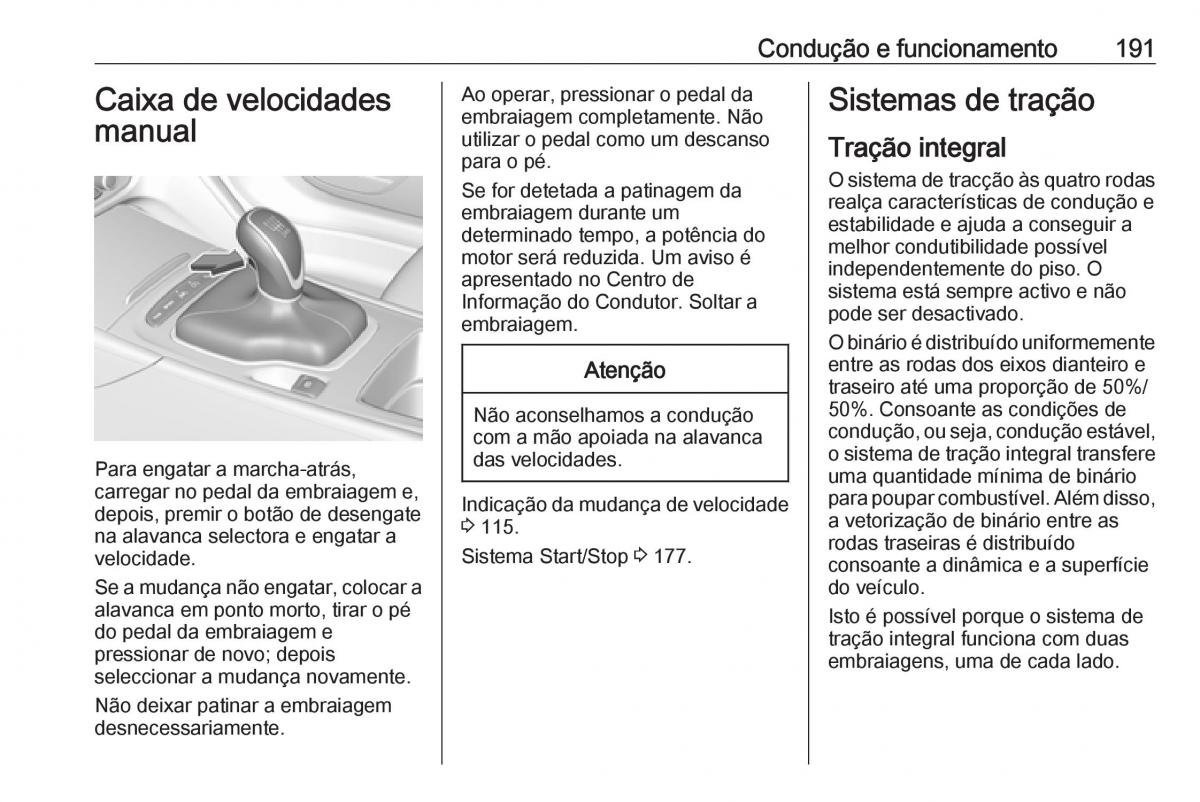 Opel Insignia B manual del propietario / page 193