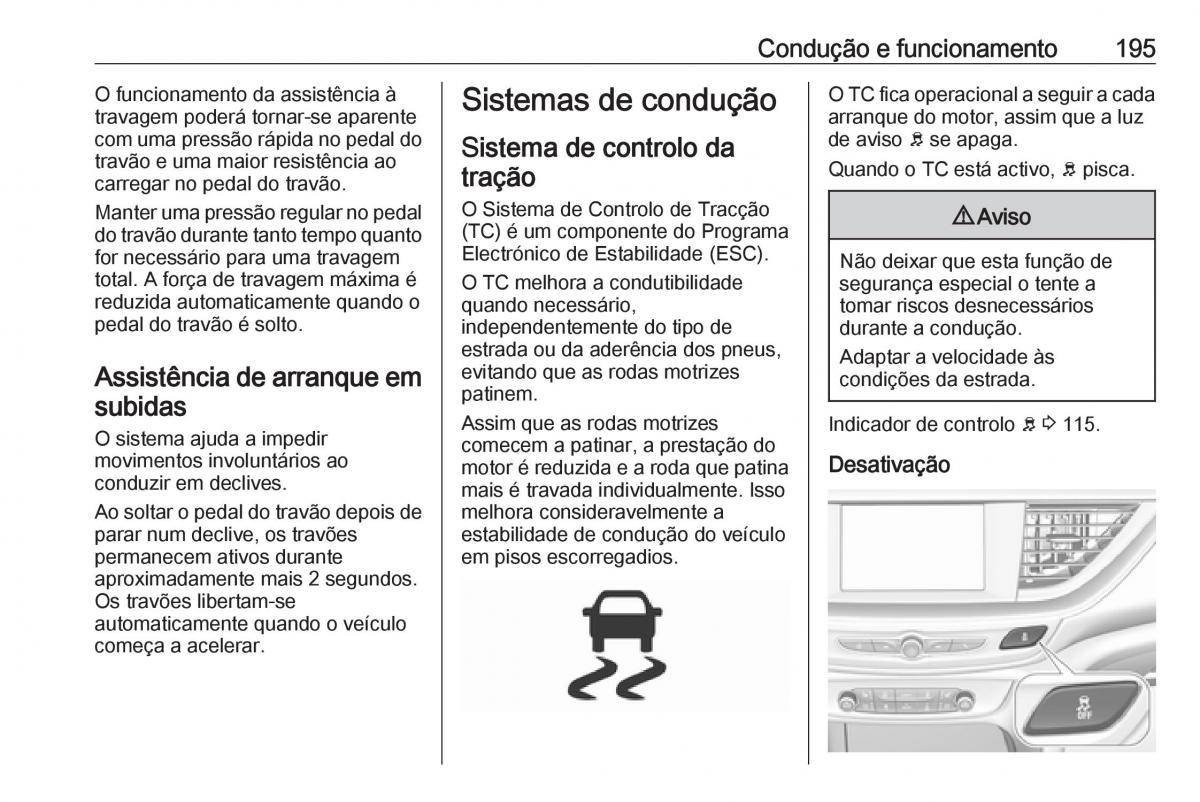 Opel Insignia B manual del propietario / page 197