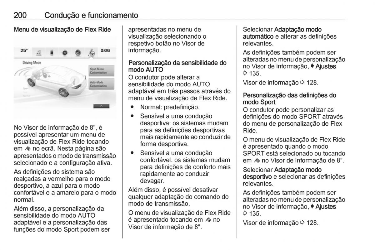 Opel Insignia B manual del propietario / page 202