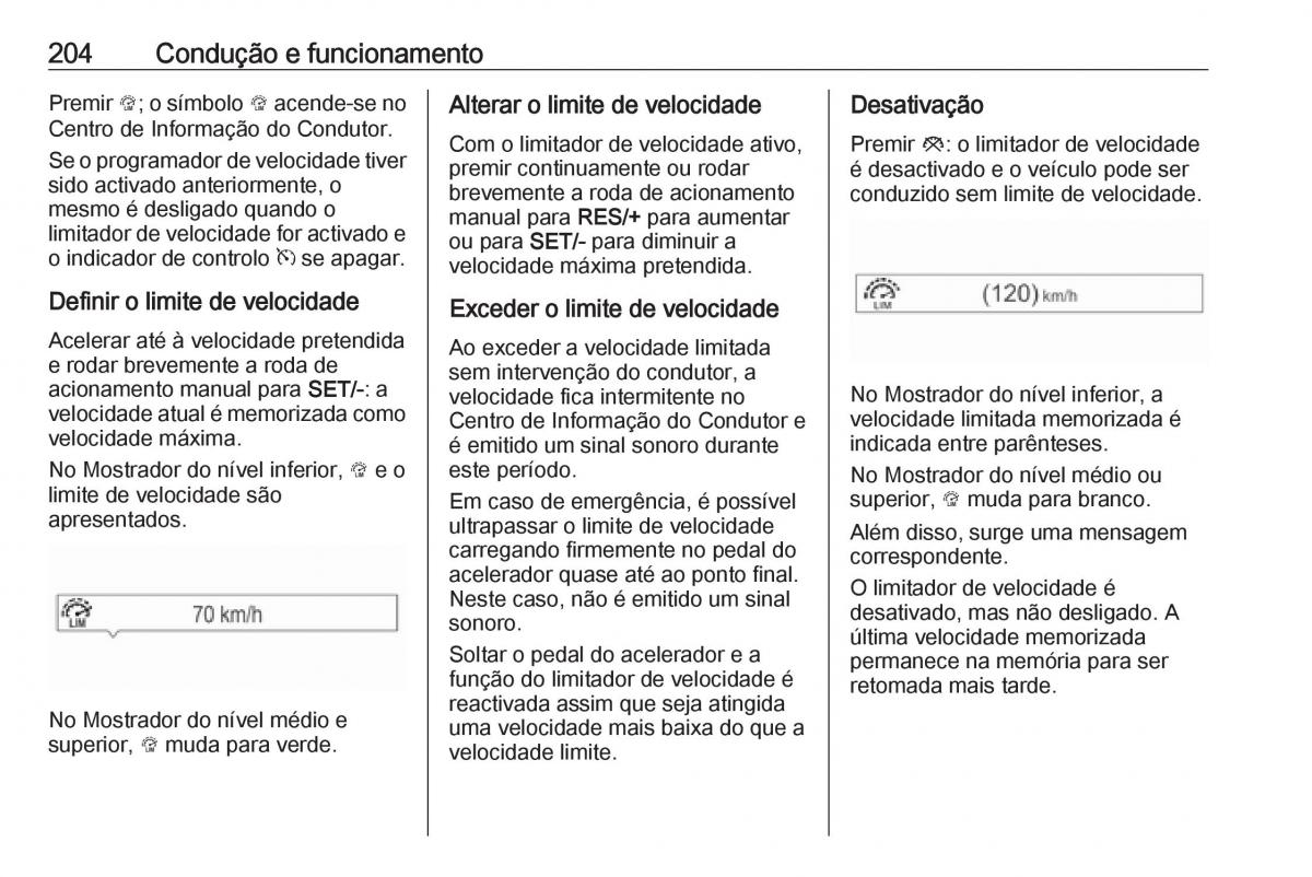 Opel Insignia B manual del propietario / page 206