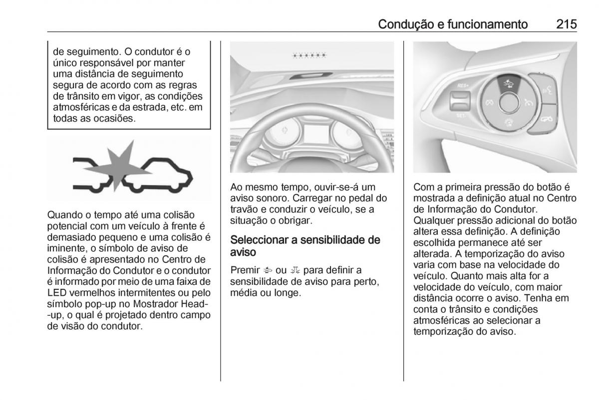 Opel Insignia B manual del propietario / page 217