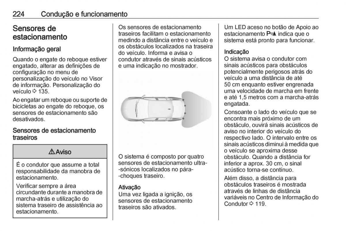 Opel Insignia B manual del propietario / page 226