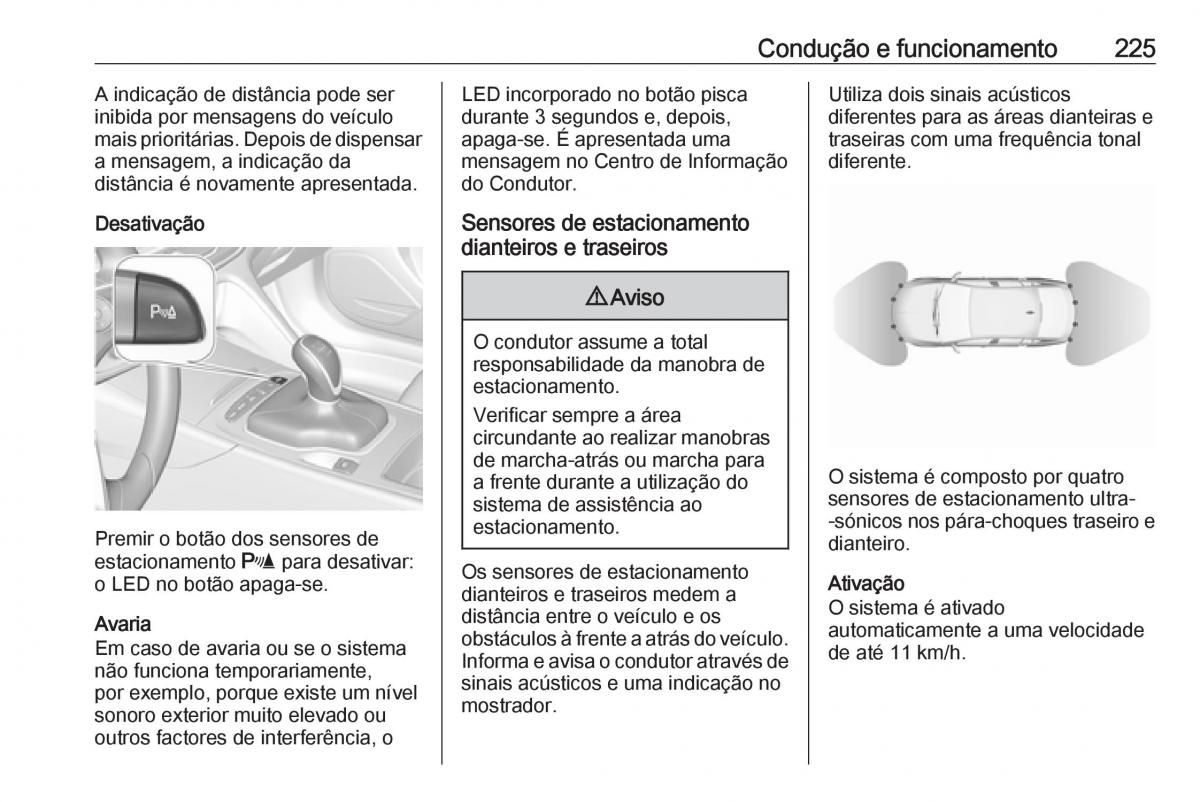 Opel Insignia B manual del propietario / page 227