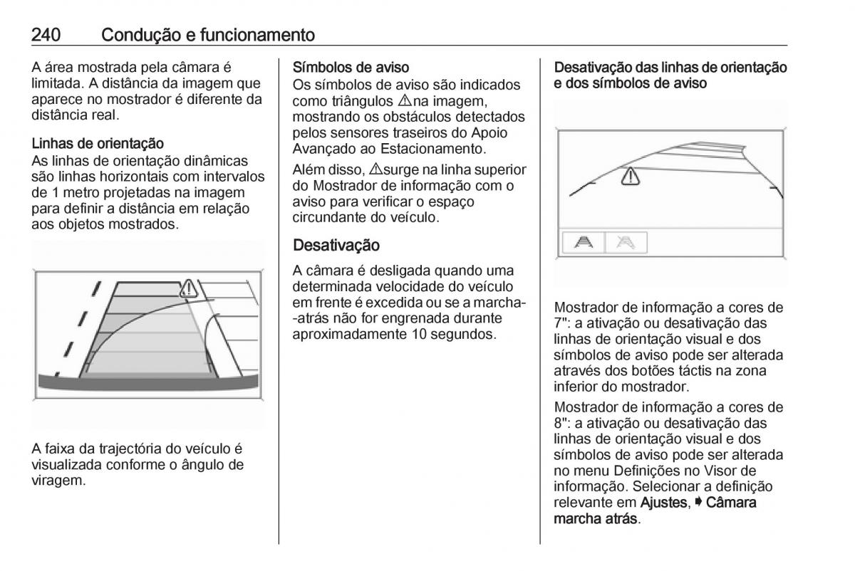 Opel Insignia B manual del propietario / page 242