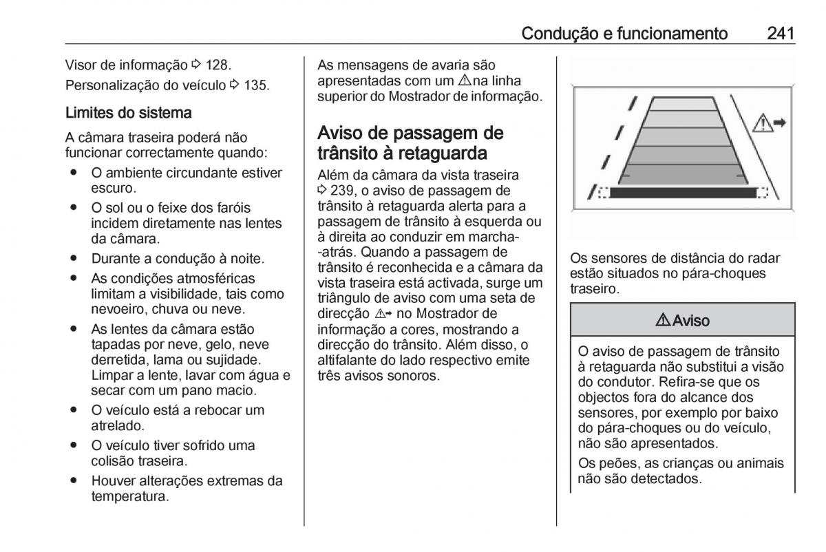 Opel Insignia B manual del propietario / page 243