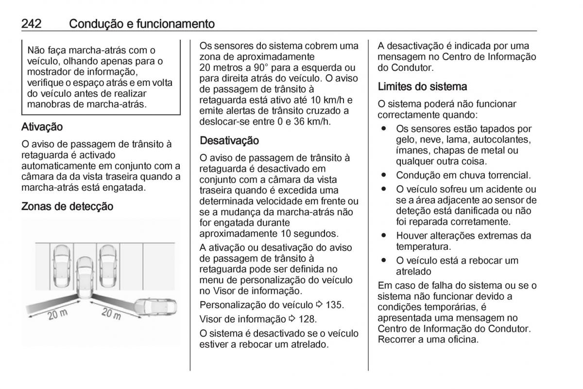 Opel Insignia B manual del propietario / page 244