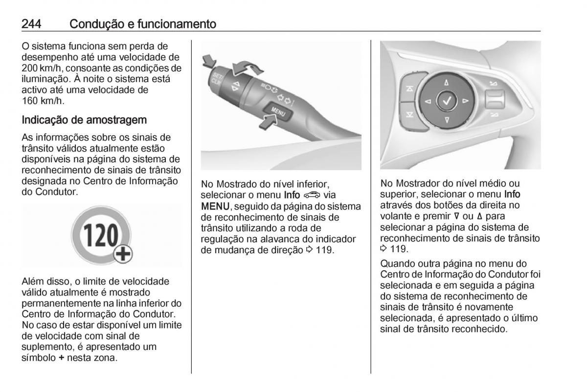 Opel Insignia B manual del propietario / page 246