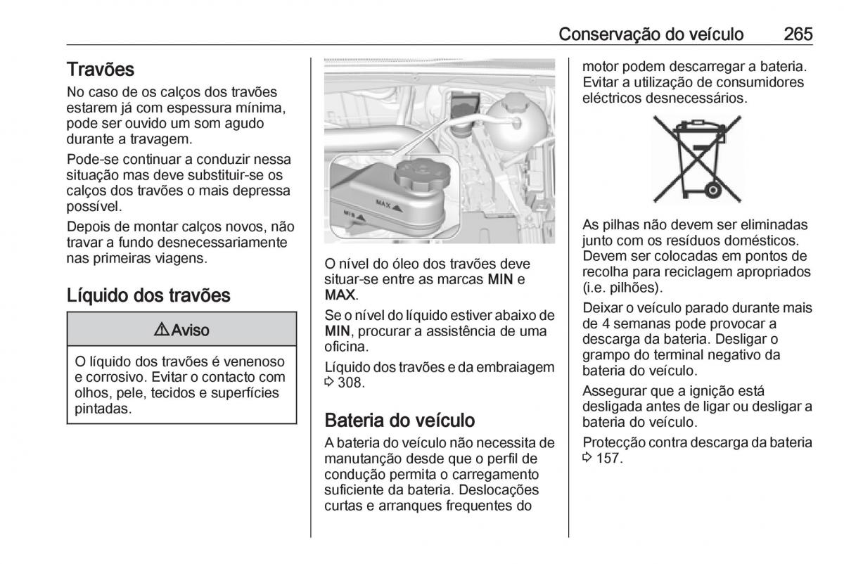 Opel Insignia B manual del propietario / page 267