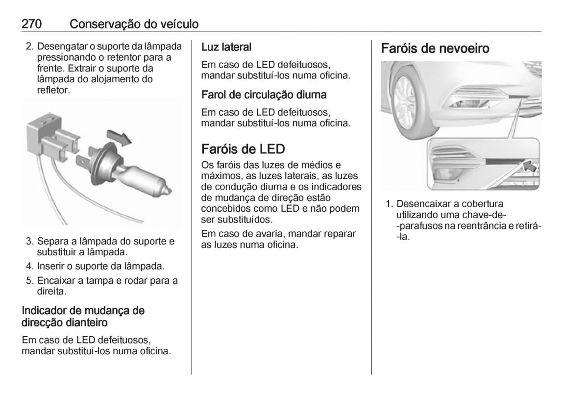 Opel Insignia B manual del propietario / page 272