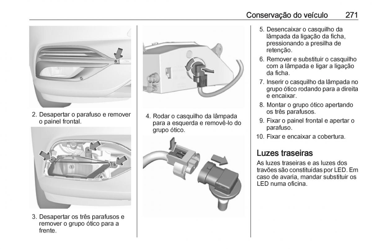 Opel Insignia B manual del propietario / page 273