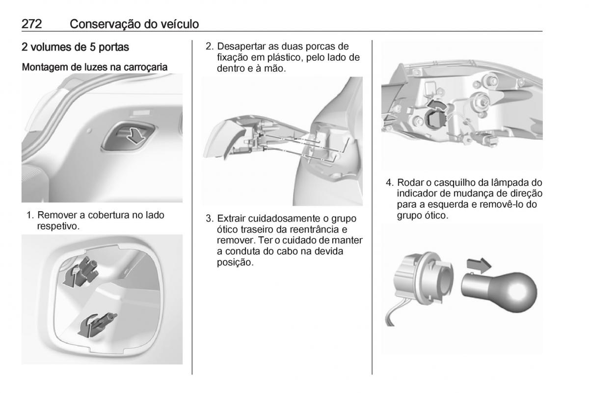 Opel Insignia B manual del propietario / page 274