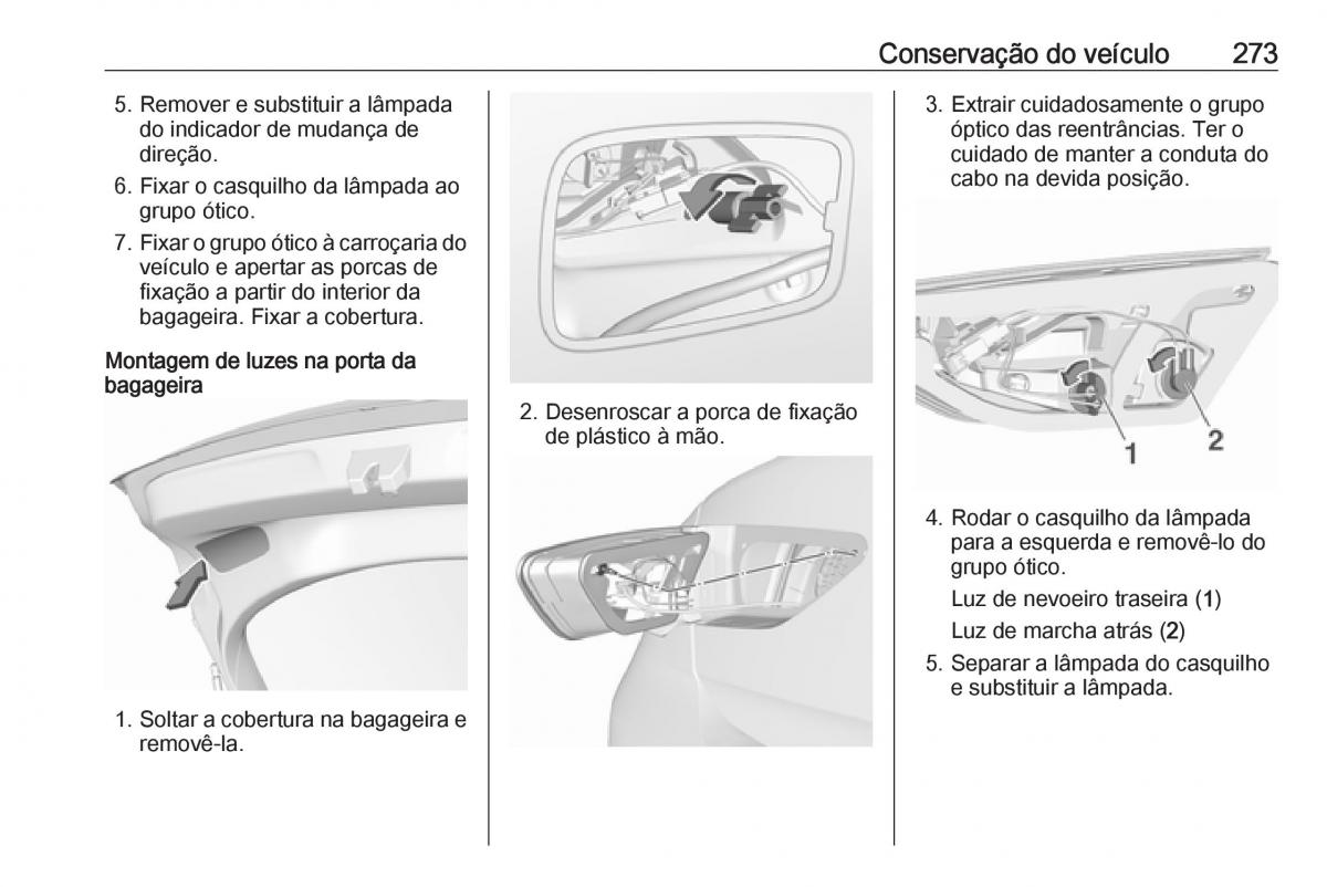 Opel Insignia B manual del propietario / page 275