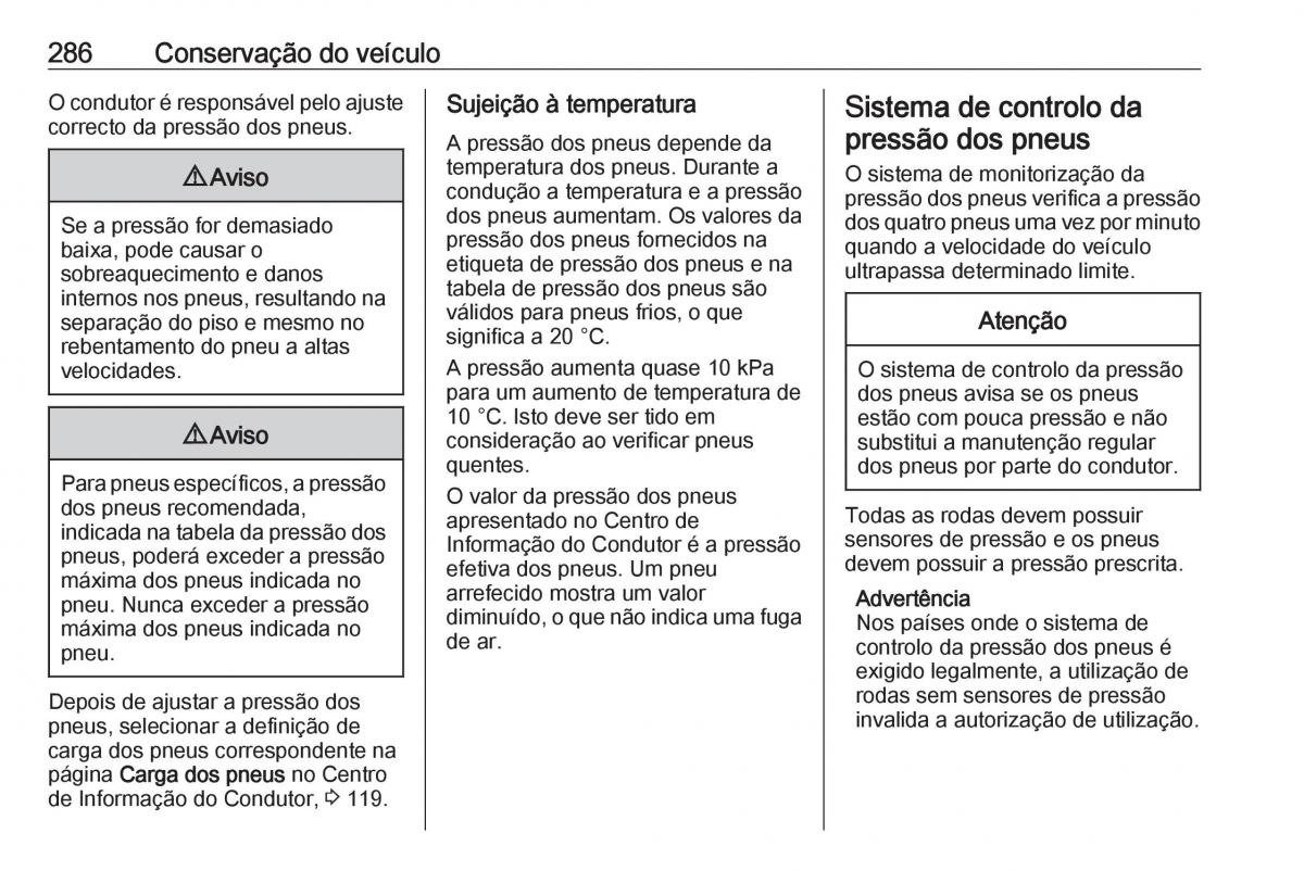 Opel Insignia B manual del propietario / page 288