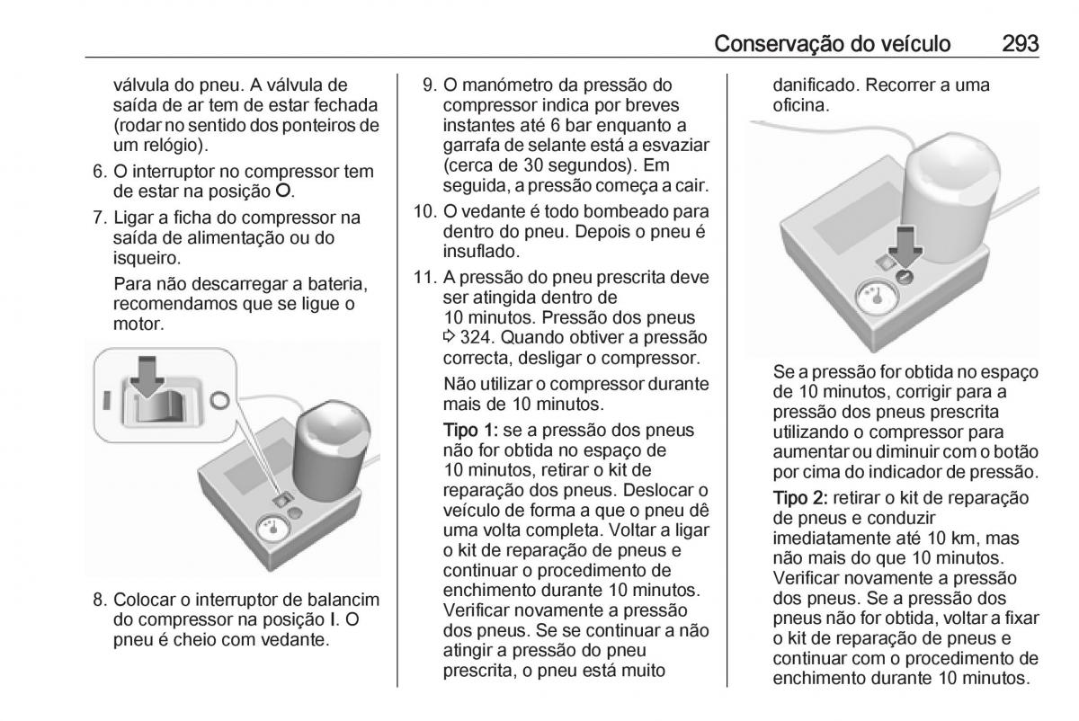 Opel Insignia B manual del propietario / page 295