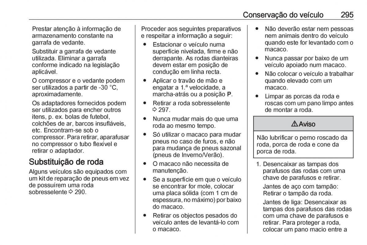 Opel Insignia B manual del propietario / page 297