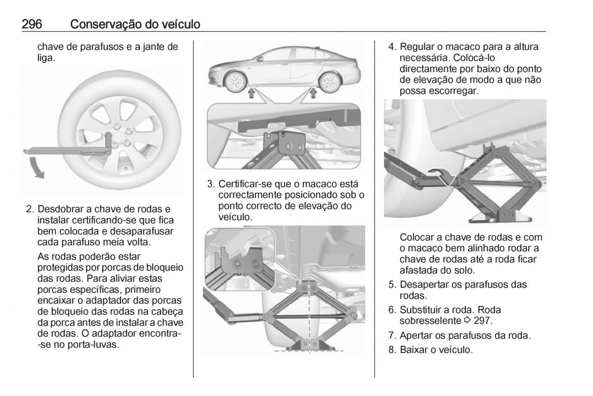 Opel Insignia B manual del propietario / page 298