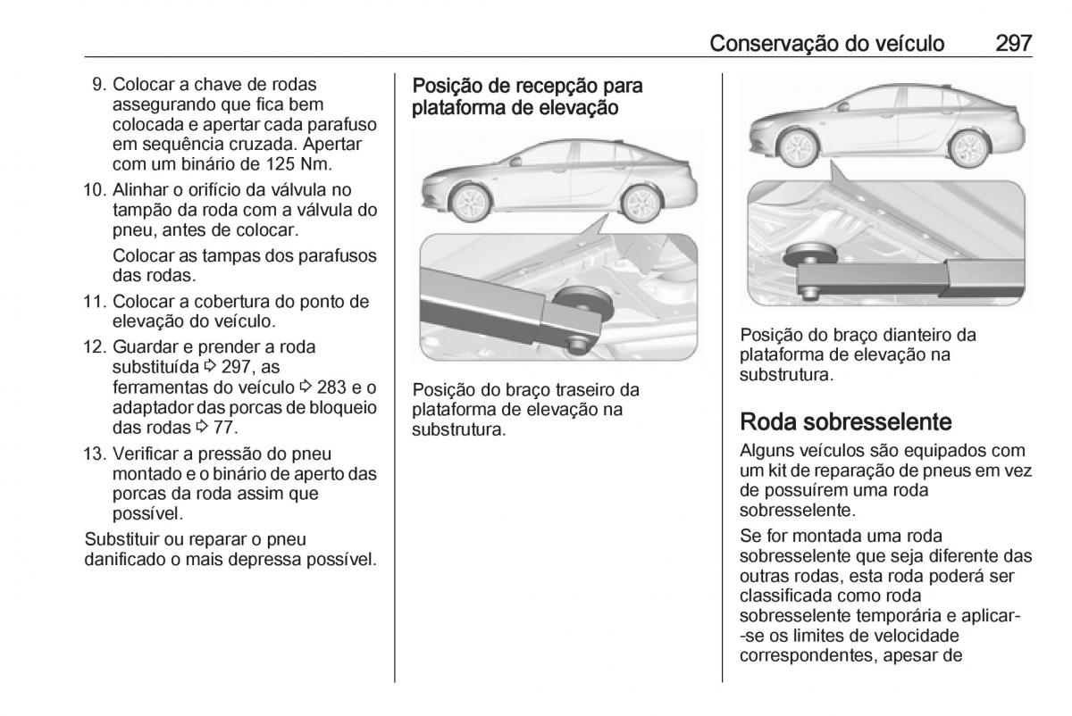 Opel Insignia B manual del propietario / page 299