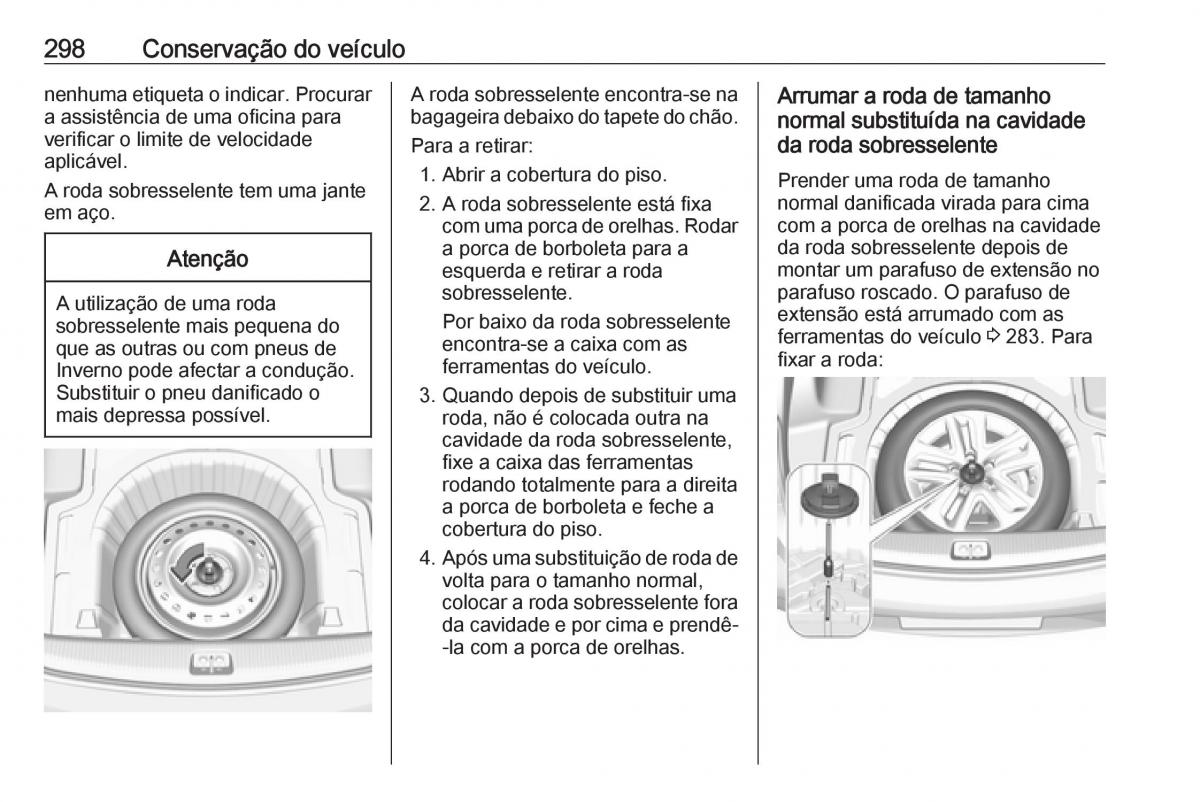 Opel Insignia B manual del propietario / page 300