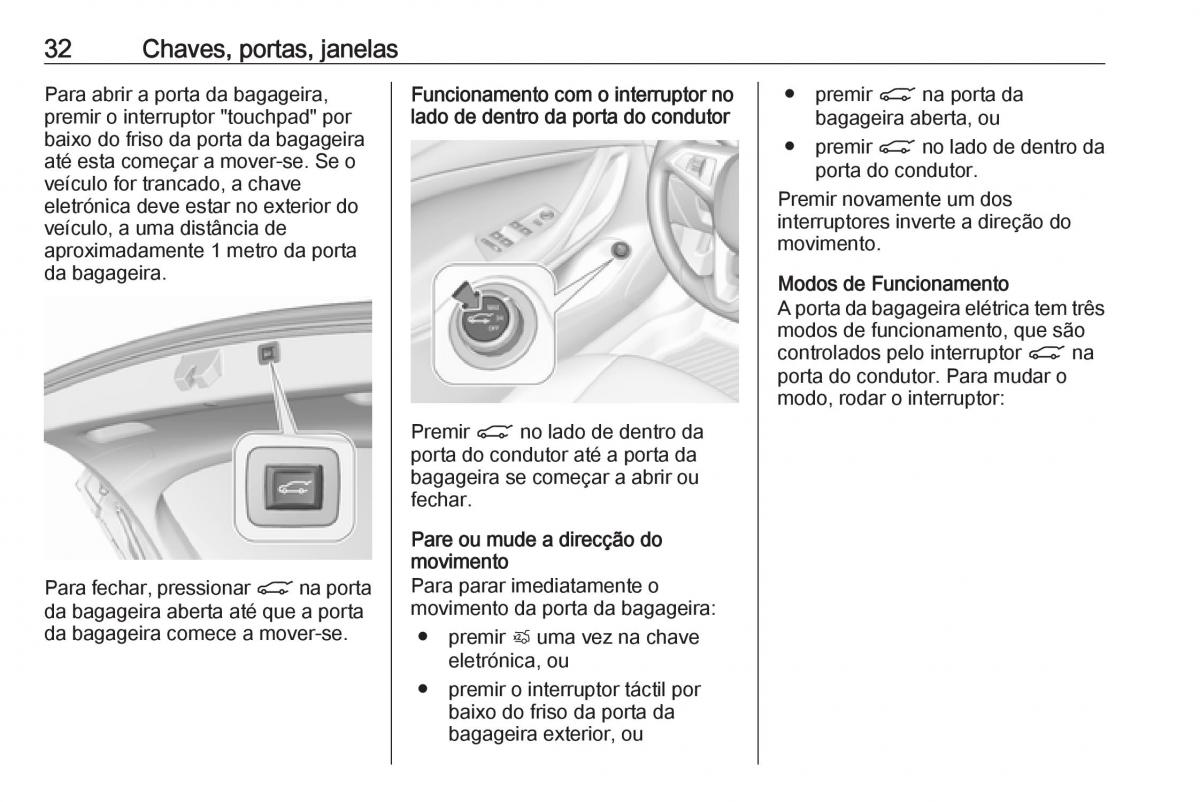 Opel Insignia B manual del propietario / page 34