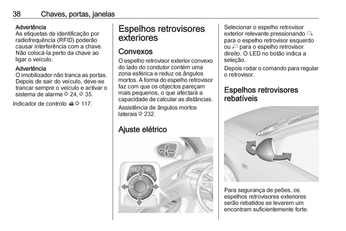 Opel Insignia B manual del propietario / page 40