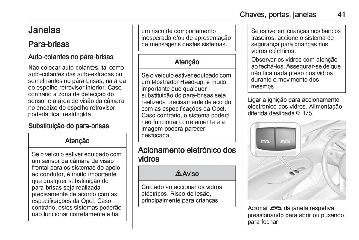 Opel Insignia B manual del propietario / page 43