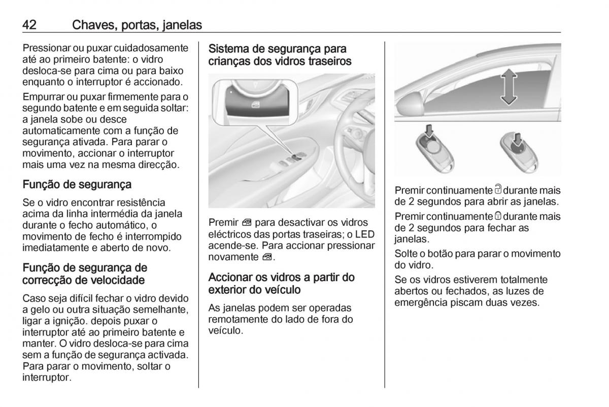 Opel Insignia B manual del propietario / page 44