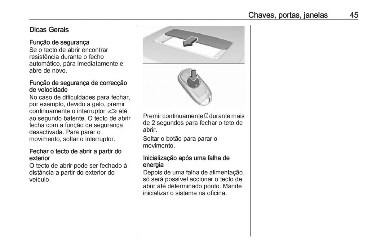 Opel Insignia B manual del propietario / page 47