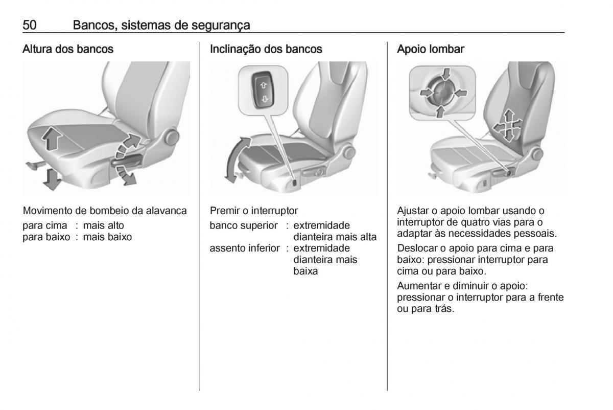 Opel Insignia B manual del propietario / page 52