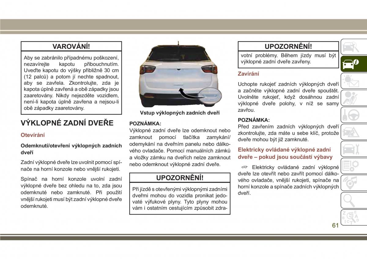 Jeep Compass II 2 navod k obsludze / page 63