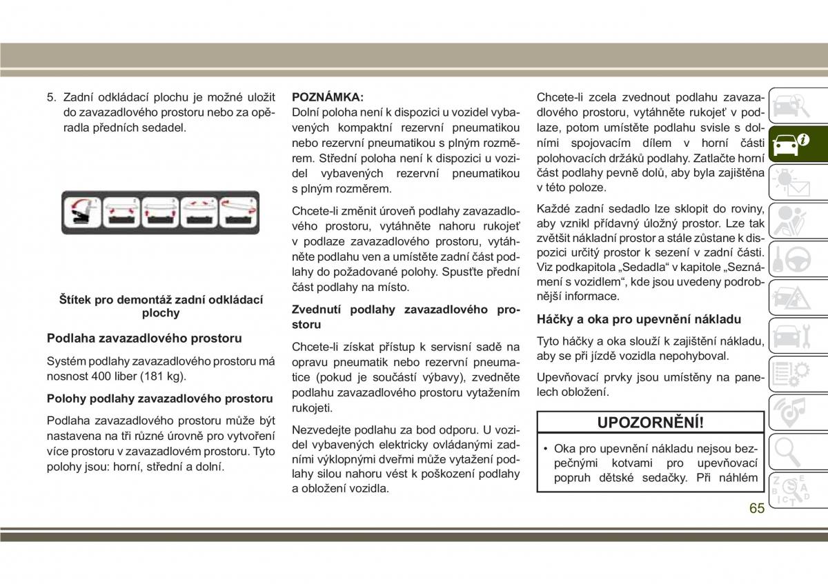 Jeep Compass II 2 navod k obsludze / page 67