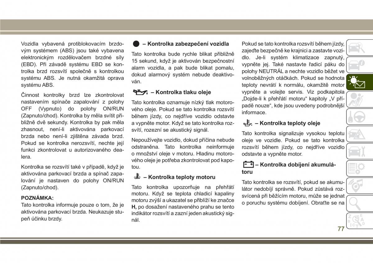 Jeep Compass II 2 navod k obsludze / page 79