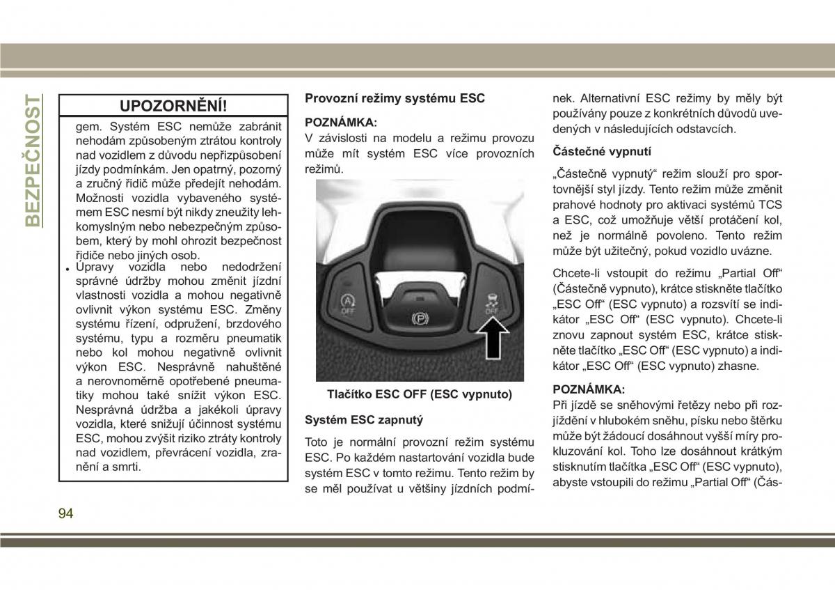 Jeep Compass II 2 navod k obsludze / page 96