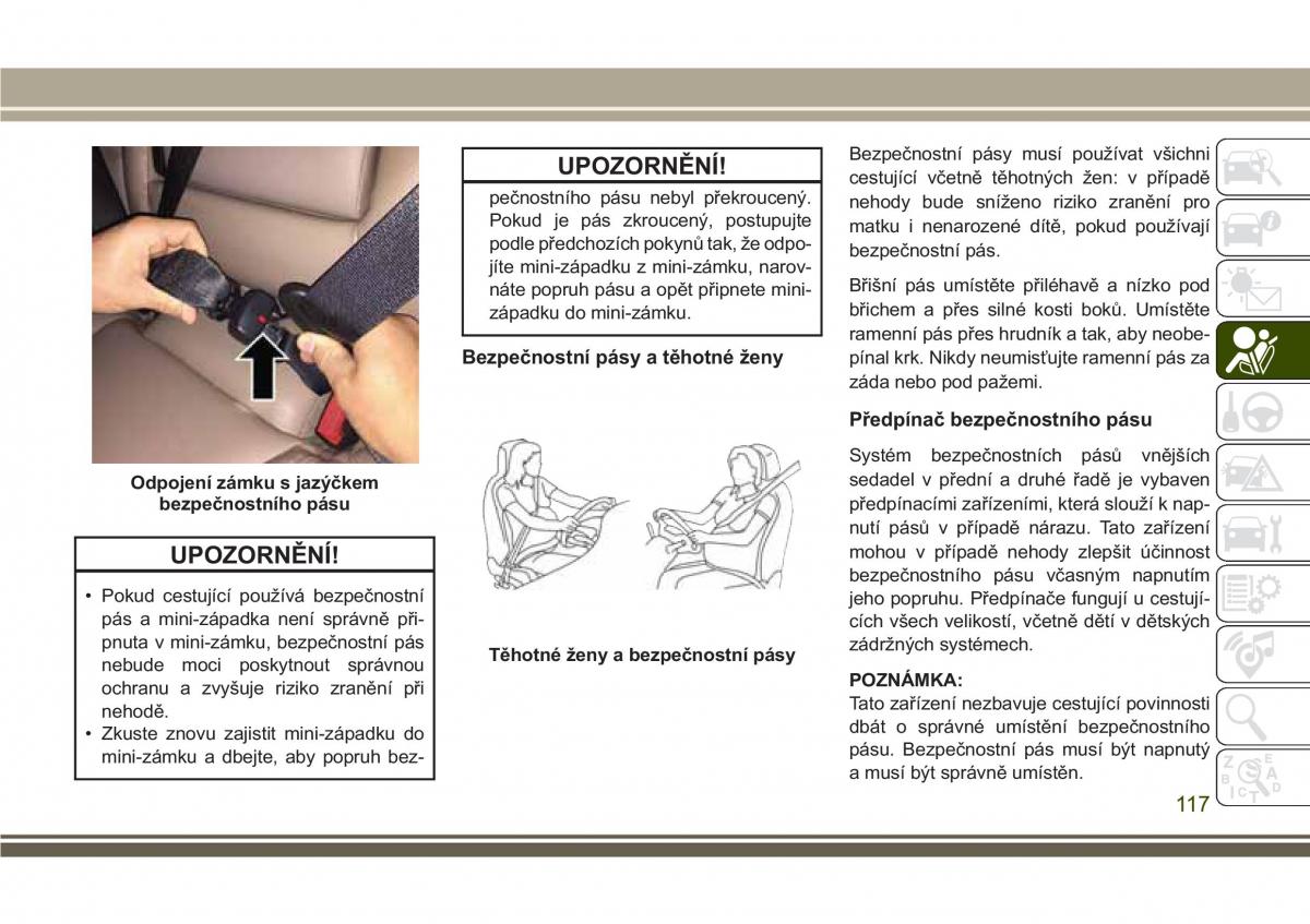 Jeep Compass II 2 navod k obsludze / page 119