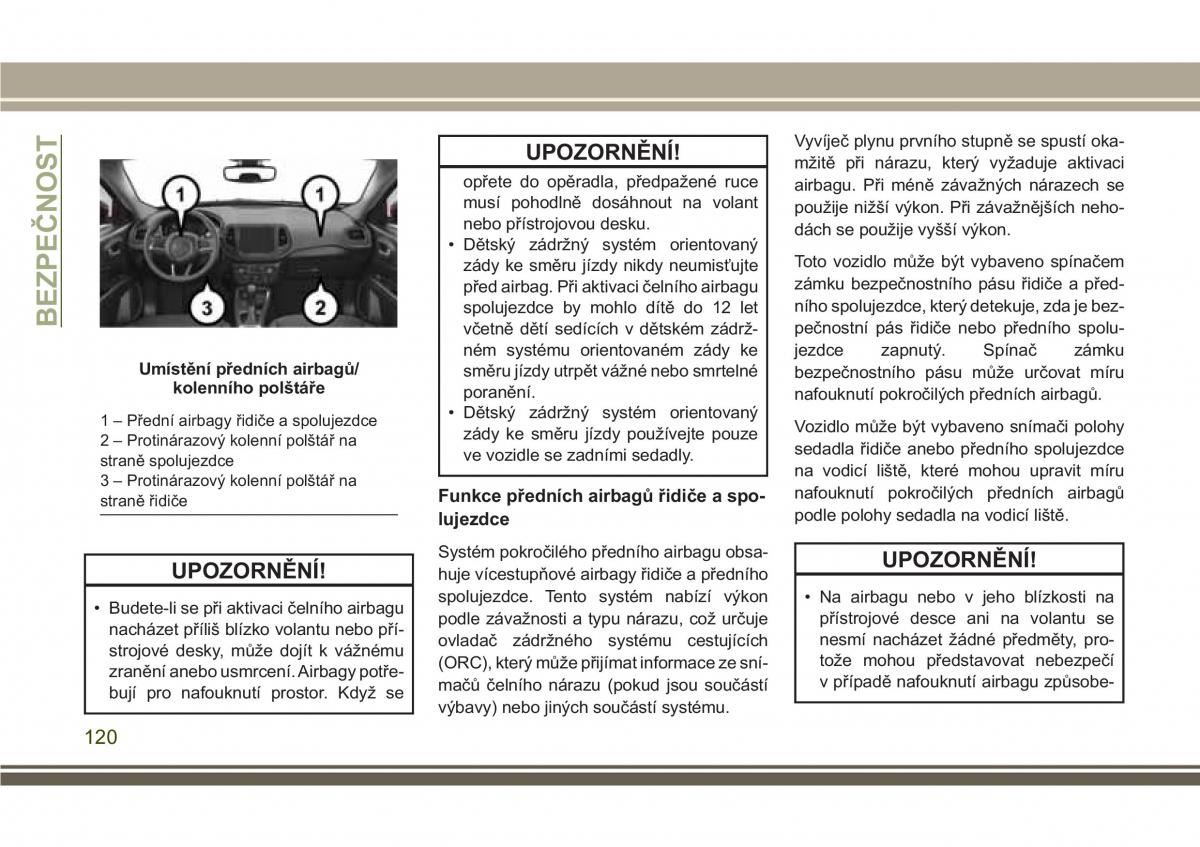 Jeep Compass II 2 navod k obsludze / page 122