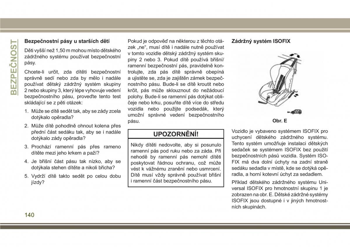 Jeep Compass II 2 navod k obsludze / page 142