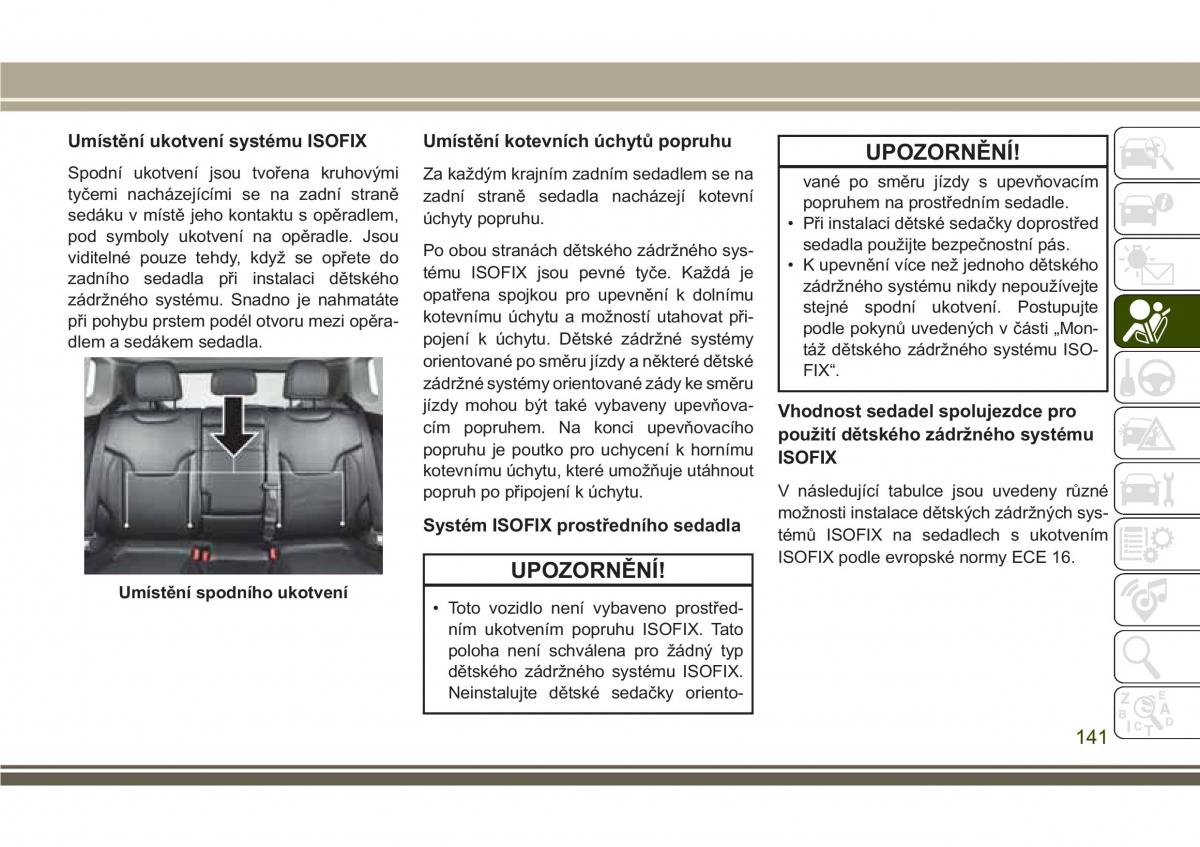 Jeep Compass II 2 navod k obsludze / page 143