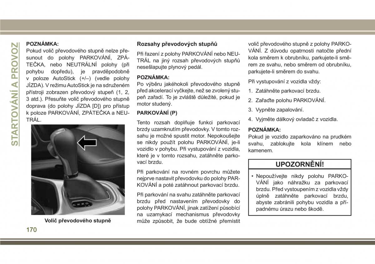 Jeep Compass II 2 navod k obsludze / page 172