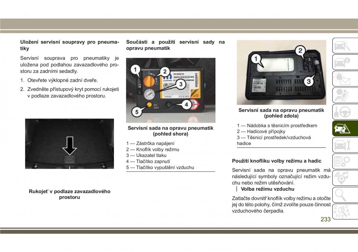 Jeep Compass II 2 navod k obsludze / page 235