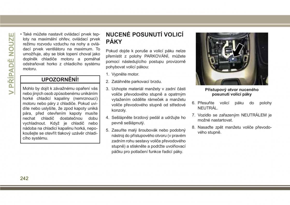 Jeep Compass II 2 navod k obsludze / page 244