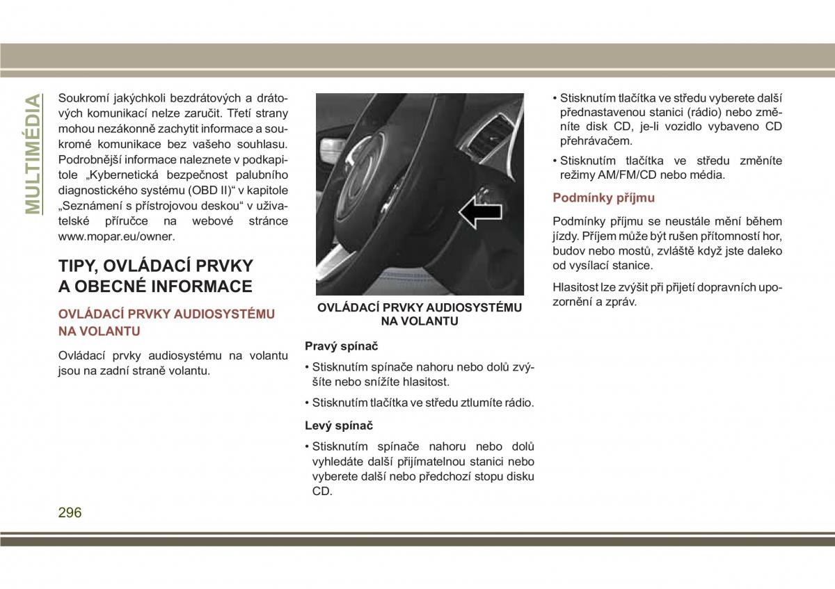 Jeep Compass II 2 navod k obsludze / page 298