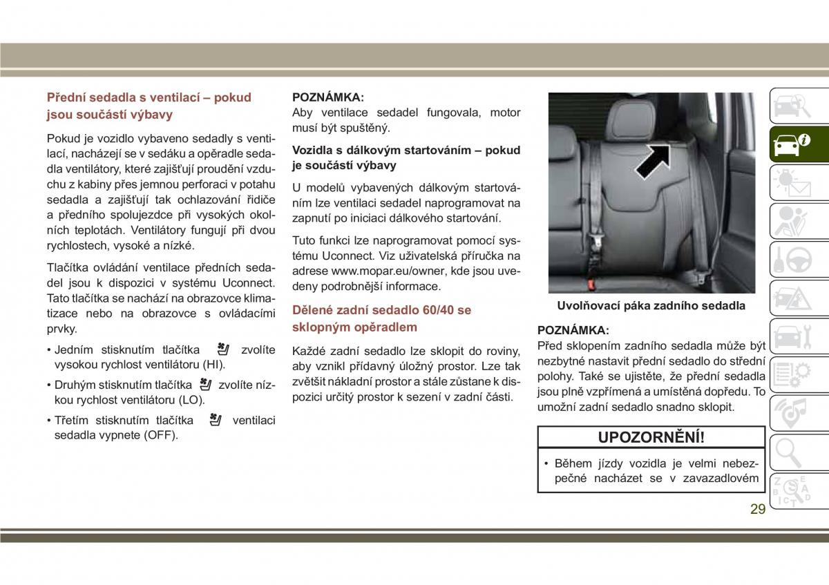 Jeep Compass II 2 navod k obsludze / page 31